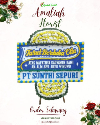 Papan Bunga Duka di Kahayan Hilir