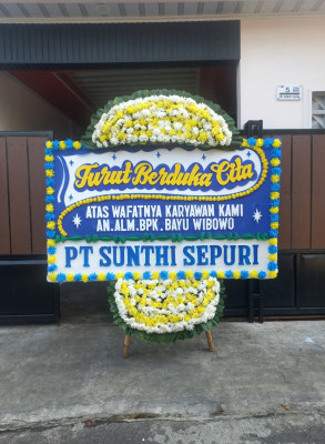 Papan Bunga Duka di Kahayan Hilir