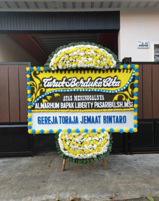 Papan Bunga Duka di Kahayan Hilir