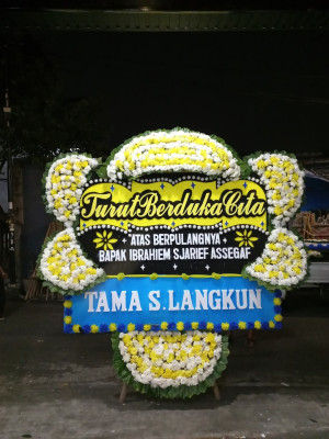 Papan Bunga Duka di Kahayan Hilir